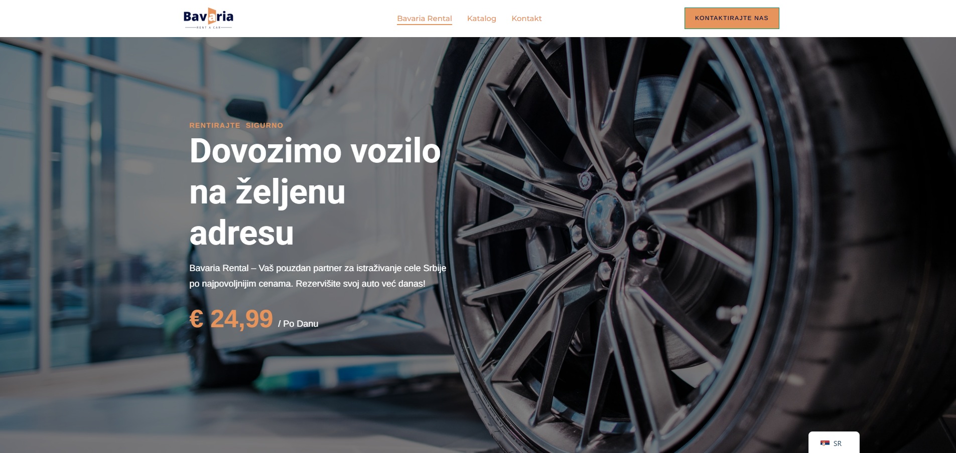 Bavaria Rental website preview